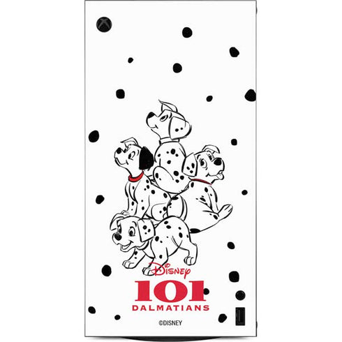 Disney 101 Dalmatians Puppy pile XBox Series X Digital Edition Console Skin